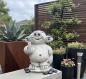 Preview: Stinkefinger XXL Troll Der nette Gruß mit Mittelfinger Gartenfigur Figur Beton Steinfigur 38cm